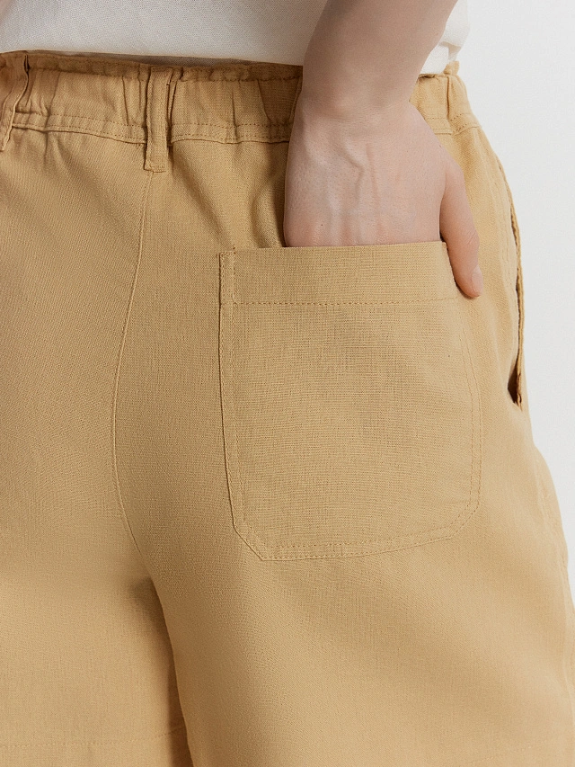 Шорты женские бежевые - 6