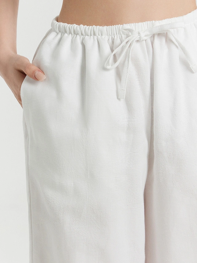 Брюки женские белые - 5