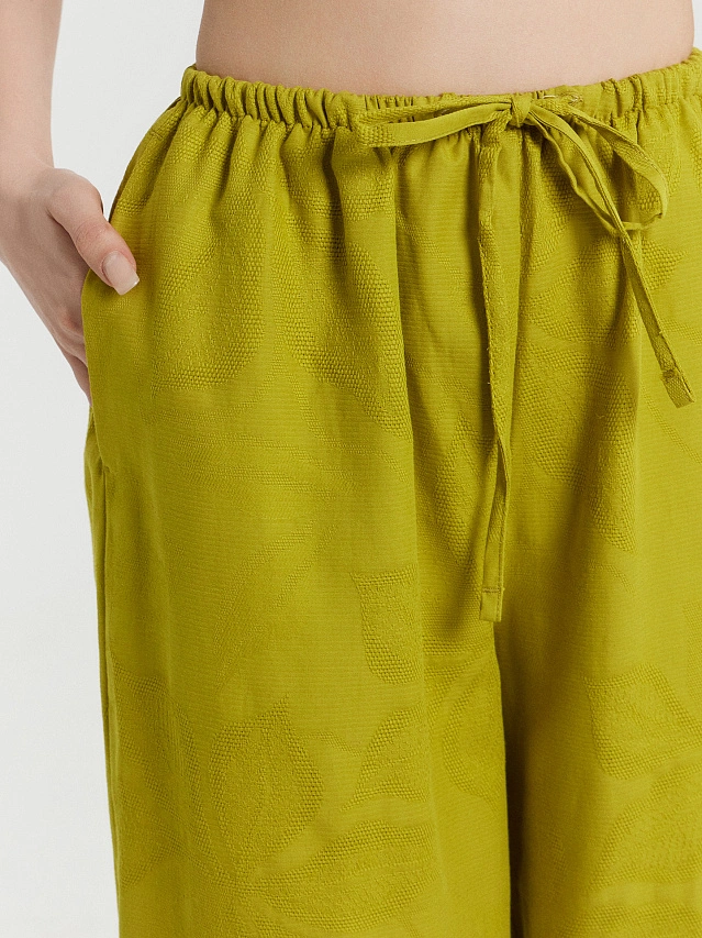 Брюки женские зеленые - 5