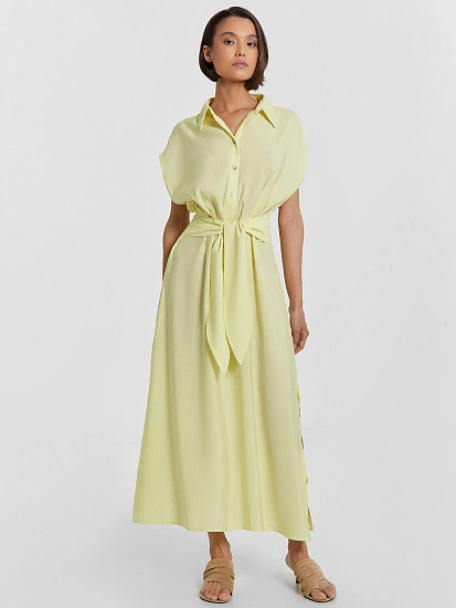 картинка Платье женское желтое  от магазина стильной одежды Mark Formelle