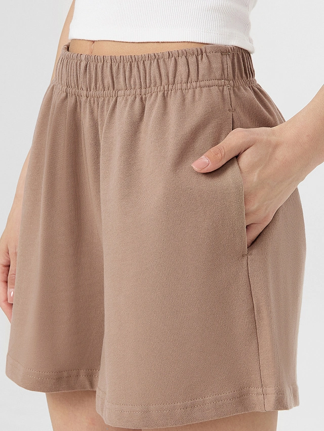 Шорты женские коричневые - 4