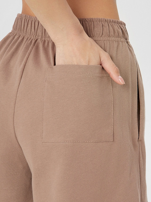 Шорты женские коричневые - 5