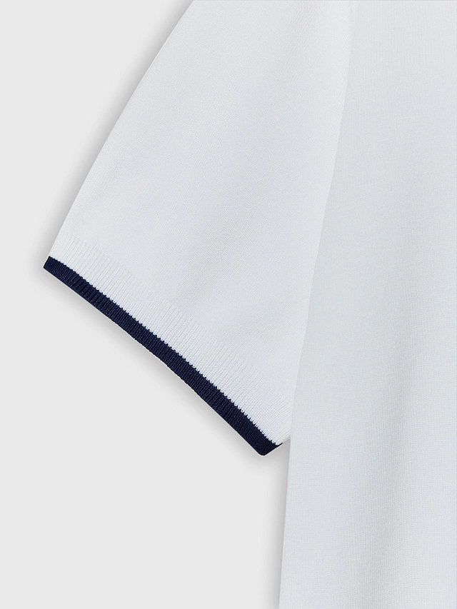 Поло мужское кремовое - 7