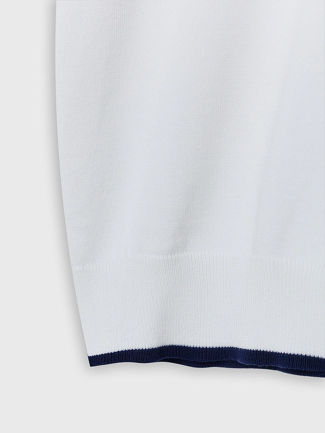 Поло мужское кремовое - 8