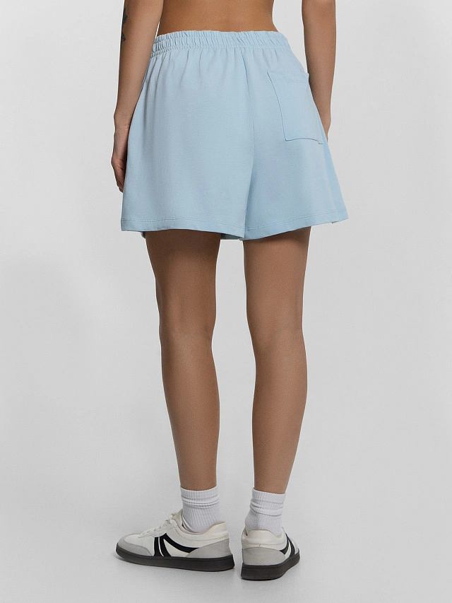 Шорты женские голубые - 4