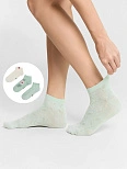 Носки женские короткие в наборе, 3 пары