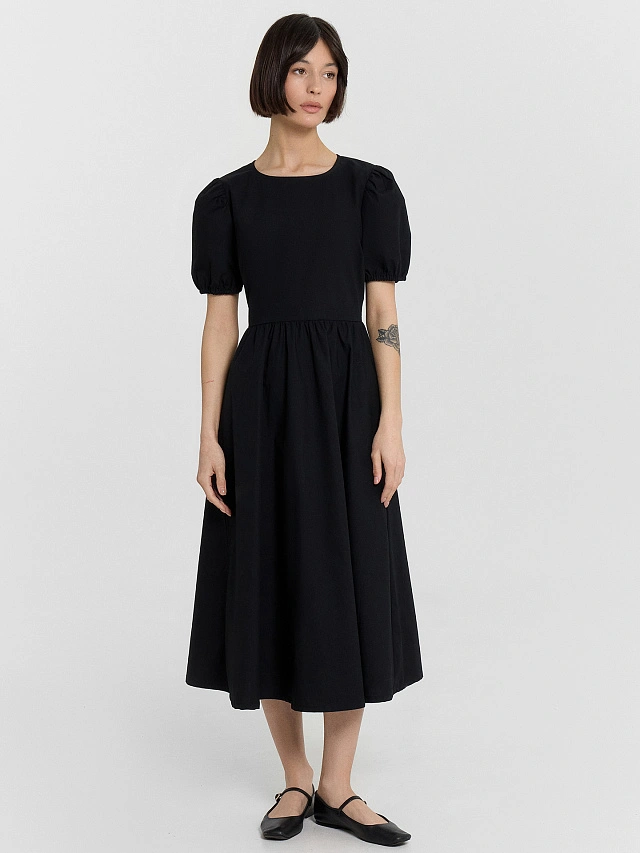 Платье женское черное - 2