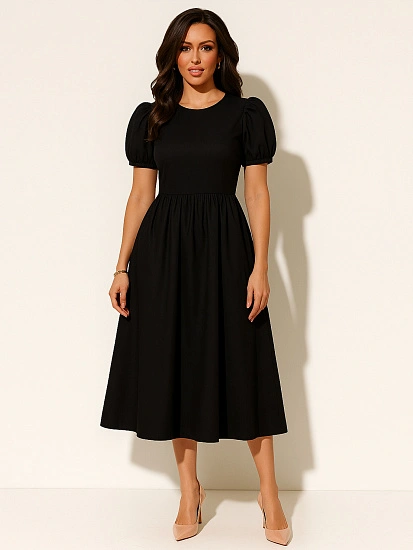 картинка Платье женское черное  от магазина стильной одежды Mark Formelle