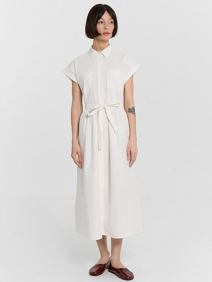 картинка Платье женское бежевое  от магазина стильной одежды Mark Formelle