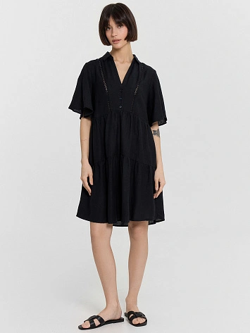 Платье женское черное