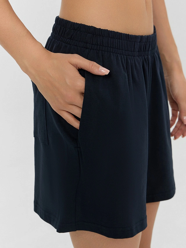 Шорты женские синие - 5