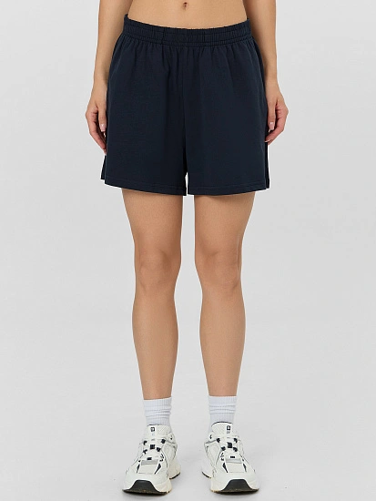 картинка Шорты женские синие от магазина стильной одежды Mark Formelle