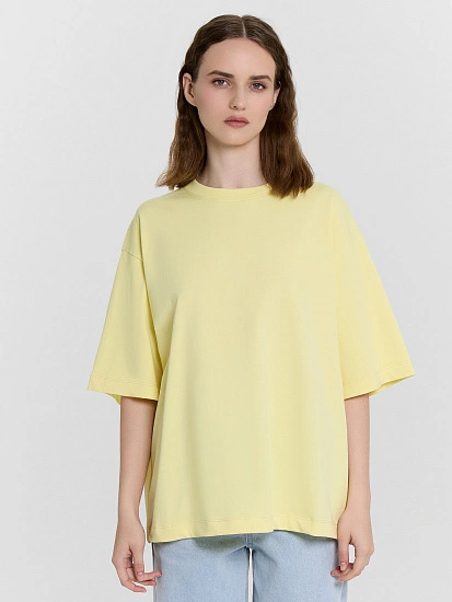 картинка Футболка женская желтая  от магазина стильной одежды Mark Formelle