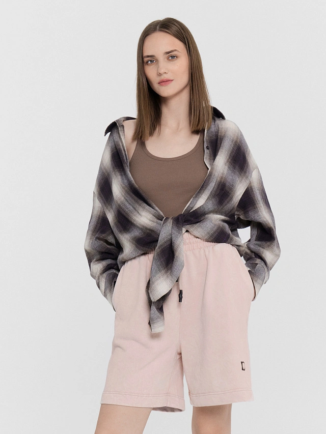 Шорты женские розовые - 6