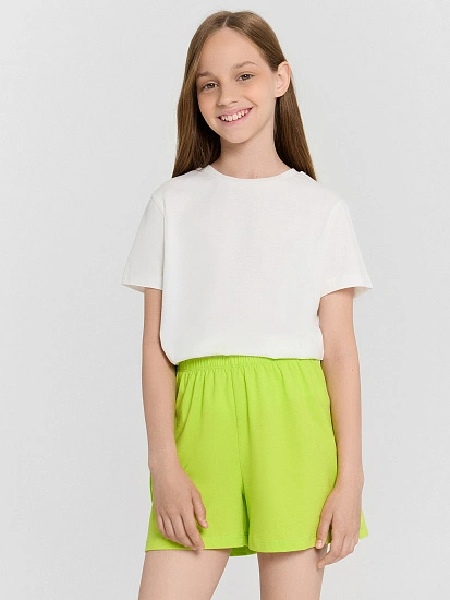 картинка ШОРТЫ ДЛЯ ДЕВОЧЕК ДОМАШНИЕ от известного бренда одежды для девочек Mark Formelle