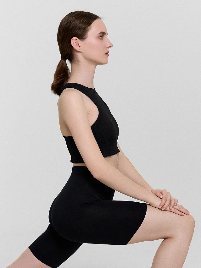 Велосипедки женские черные - 8