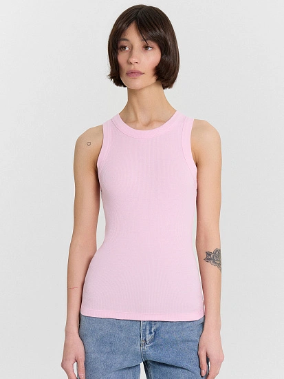 картинка Топ женский розовый от магазина стильной одежды Mark Formelle