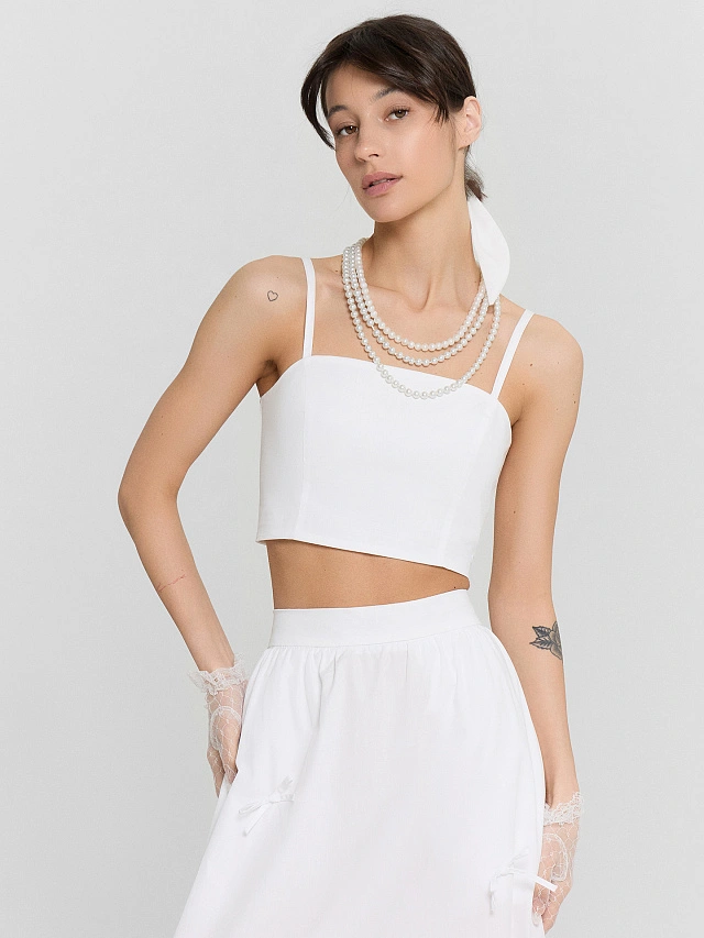 Топ женский белый - 6