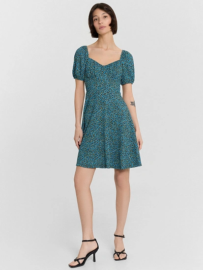 картинка Платье женское с цветочным принтом  от магазина стильной одежды Mark Formelle