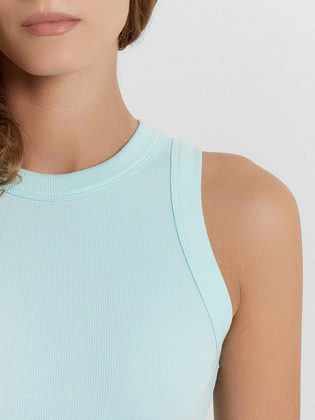 Топ женский голубой - 5