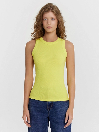 картинка Топ женский желтый от магазина стильной одежды Mark Formelle