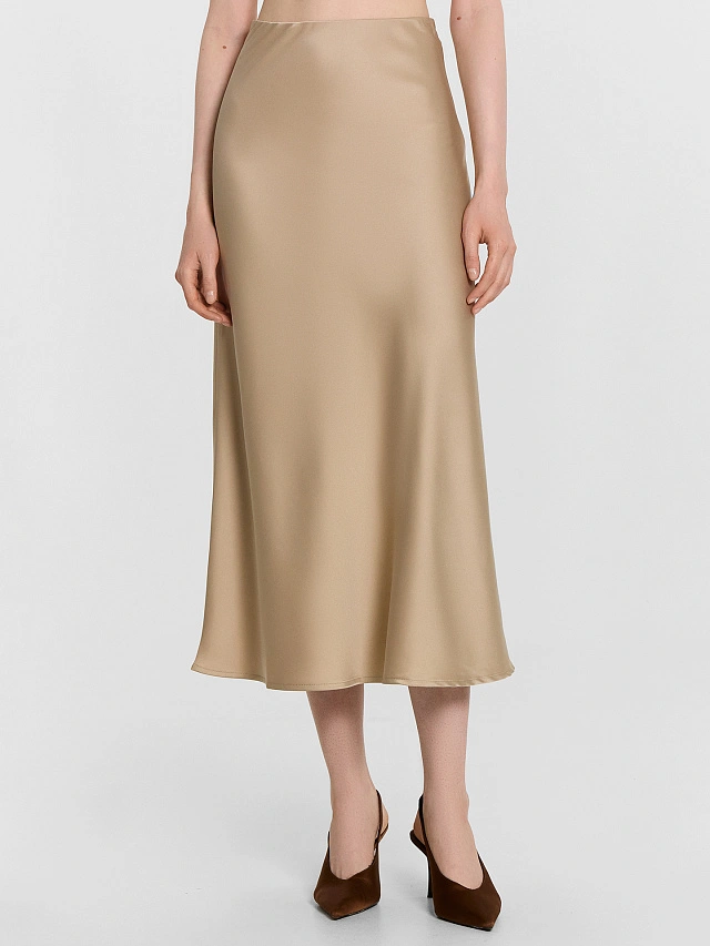 Юбка женская бежевая - 2