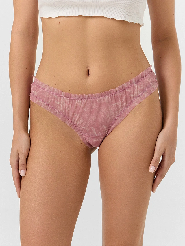 Трусы женские розовые - 2