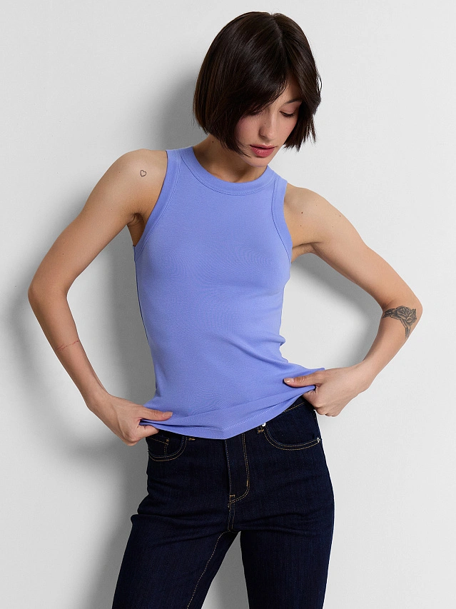 Топ женский фиолетовый - 6