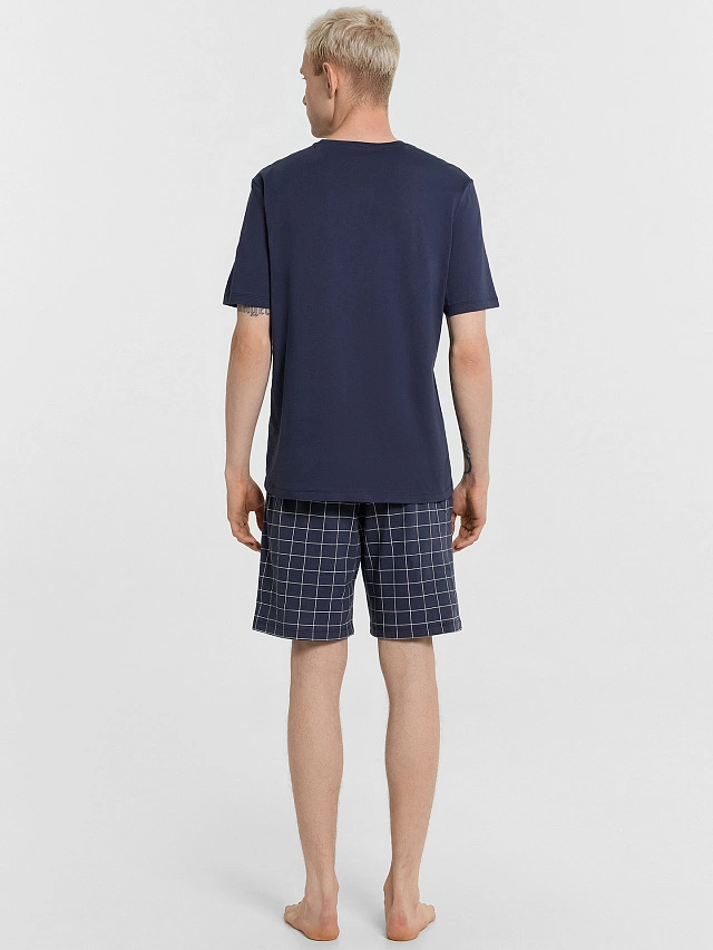 Комплект домашний мужской: футболка и шорты - 2