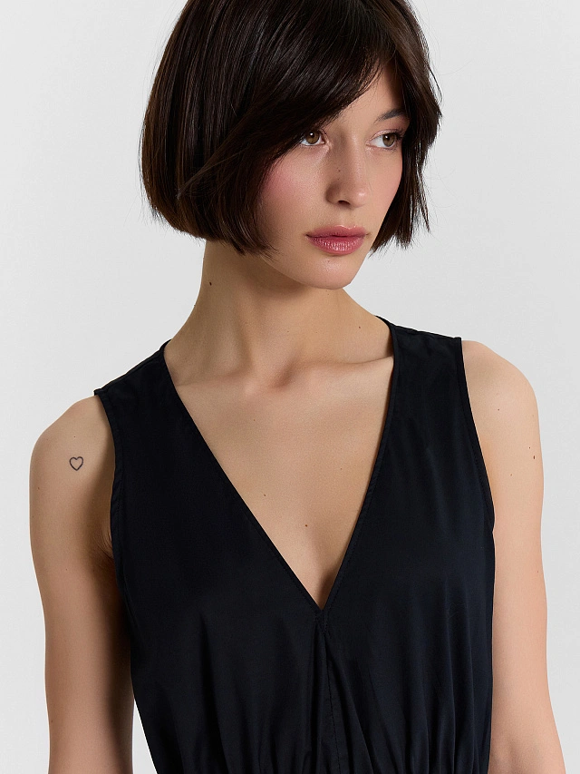 Сарафан женский черный - 3