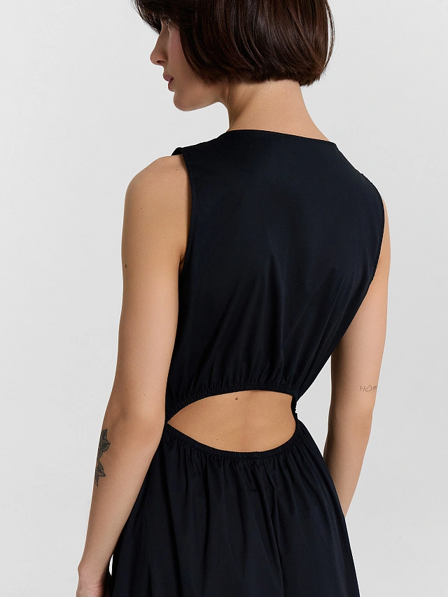 Сарафан женский черный - 4