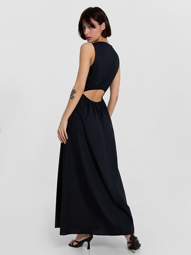 Сарафан женский черный - 6