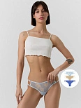 Трусы бразилиана женские в наборе, 3 шт