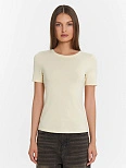 Футболка женская бежевая