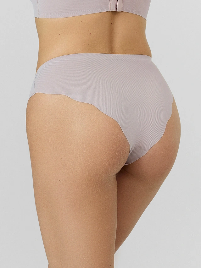 Трусы слипы женские бежевые - 3