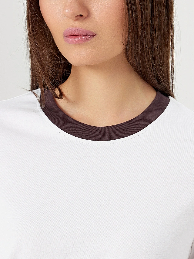 Футболка женская белая - 4