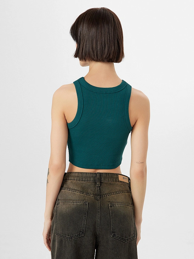 Топ женский зеленый - 2