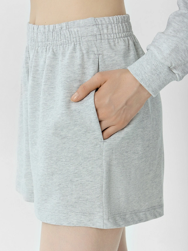 Шорты женские серые - 4