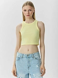 Топ женский желтый