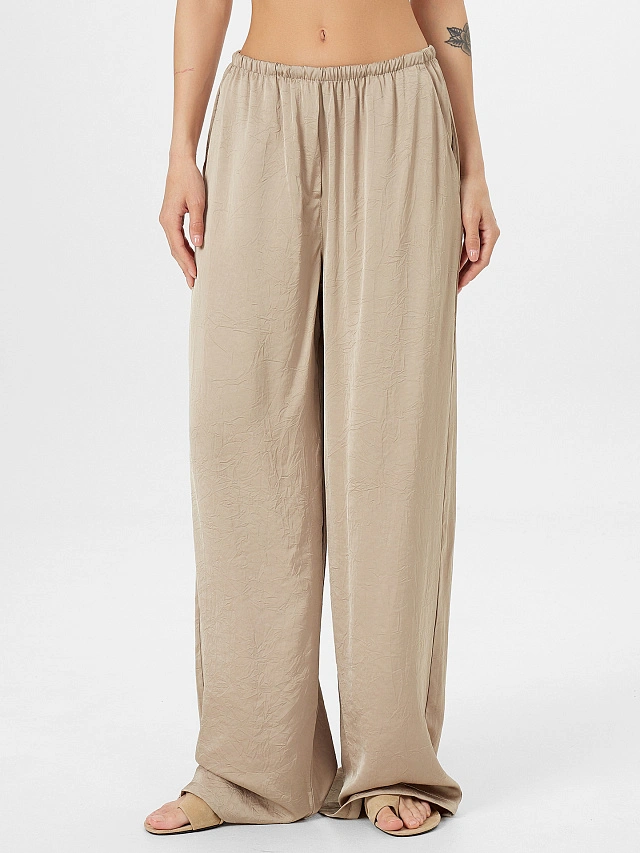 Брюки женские бежевые - 3