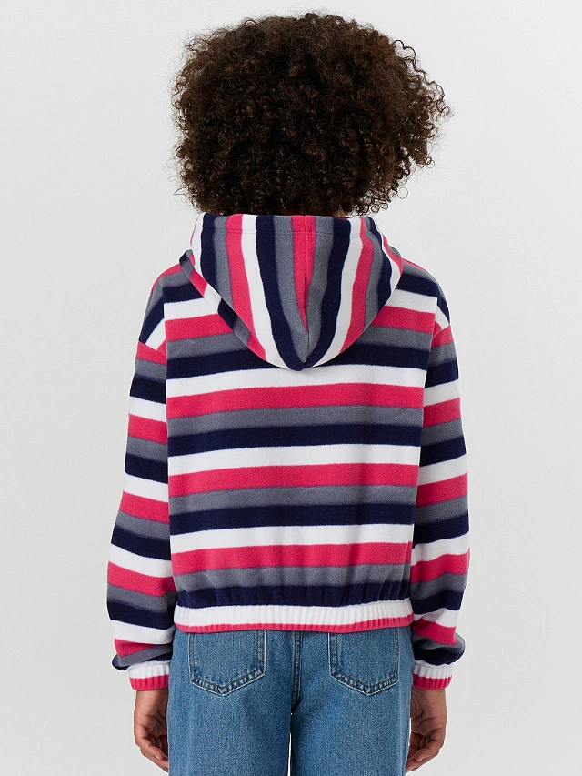 Худи для девочек в полоску - 2