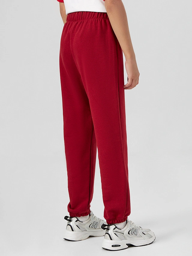 Брюки для мальчиков бордовые - 2