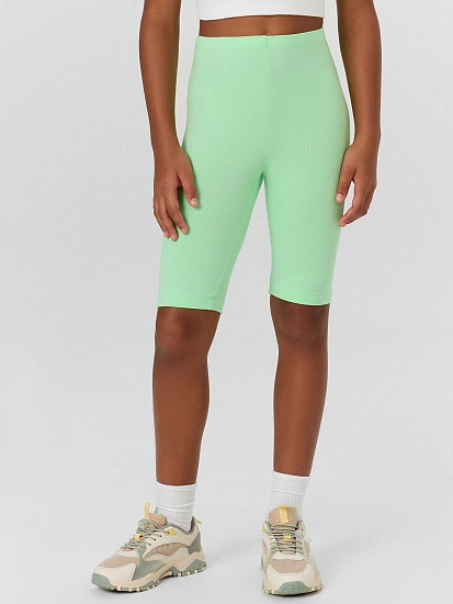 картинка Велосипедки для девочек зеленые  от известного бренда одежды для девочек Mark Formelle