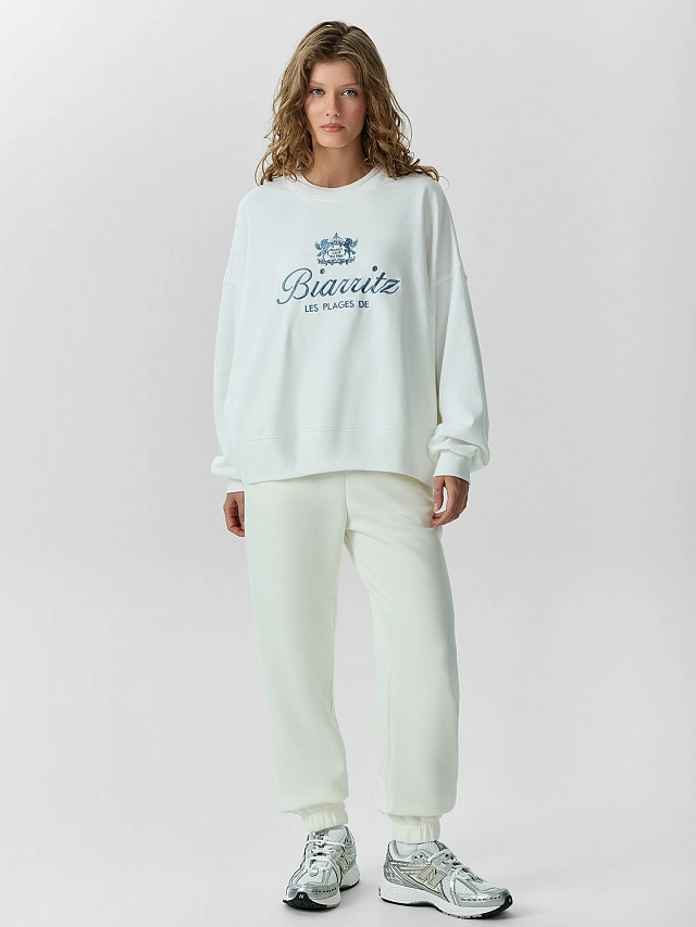 Брюки женские кремовые - 5