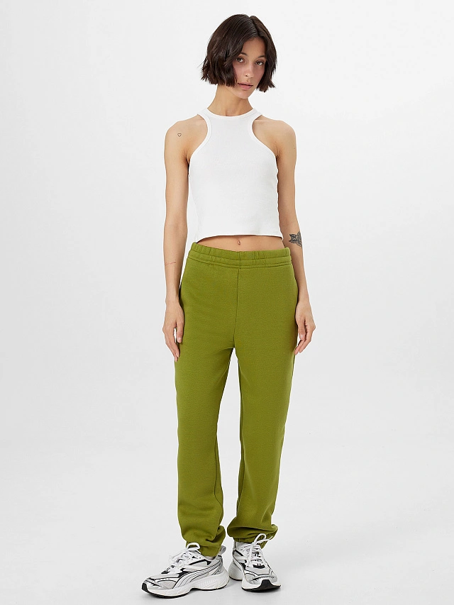 Брюки женские зеленые - 3