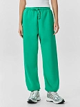Брюки джоггеры женские зеленые