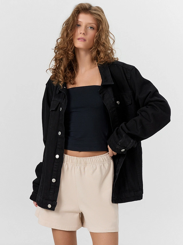 Шорты женские бежевые - 7