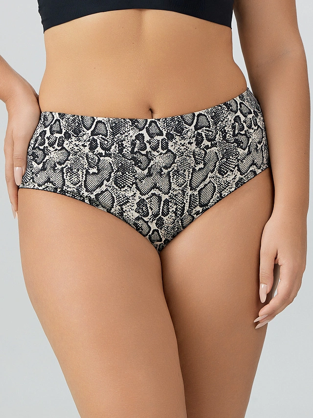 Трусы макси женские с анималистичным принтом - 3