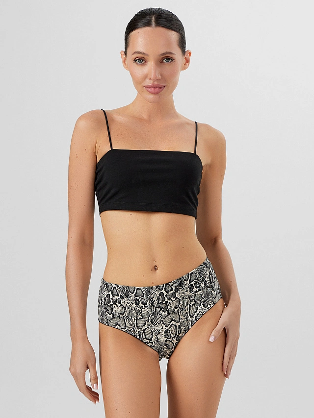 Трусы макси женские с анималистичным принтом - 6