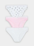 Трусы для девочек в наборе, 3 шт